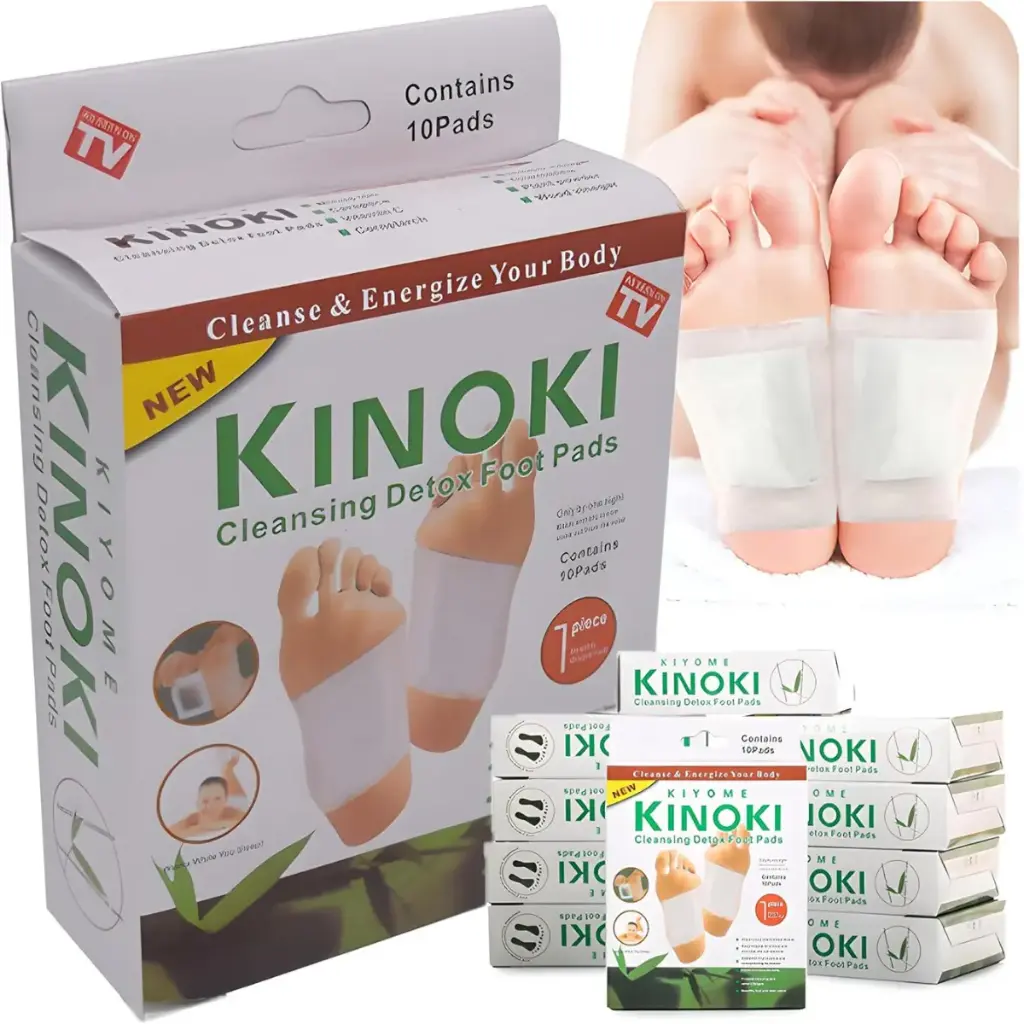 60 Parches Kinoki 6 Cajas