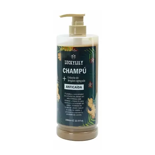 Shampoo Anticaida Con Extracto Jengibre